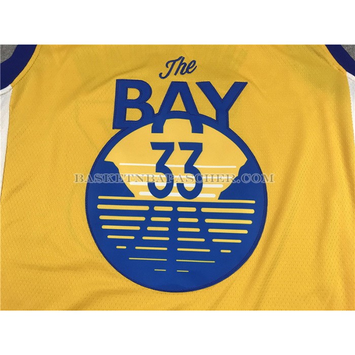 Maillot Golden State Warriors James Wiseman Statement 2020 Jaune